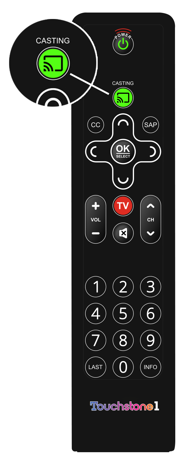 NetCore Systems Casting Remote